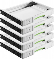 Festool 500767 Pull-Out Drawer SYS-AZ-Set (5 pieces) &pound;209.95